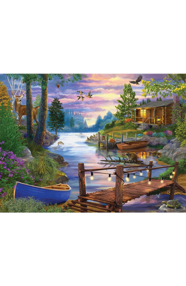 Sunsout Footbridge 1000 piece Jigsaw Puzzle for Adults, Alternate, color, Multicolor