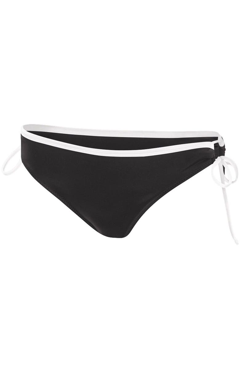 G-III 4HER BY CARL BANKS Women's G-III 4Her by Carl Banks Black Los Angeles Rams Perfect Match Bikini Bottom, Alternate, color, Black