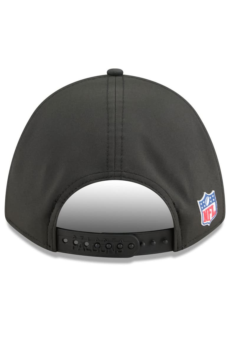 Men's New Era Black Atlanta Falcons 2025 Sideline  M-Crown 9FORTY Adjustable Hat, Alternate, color, Black