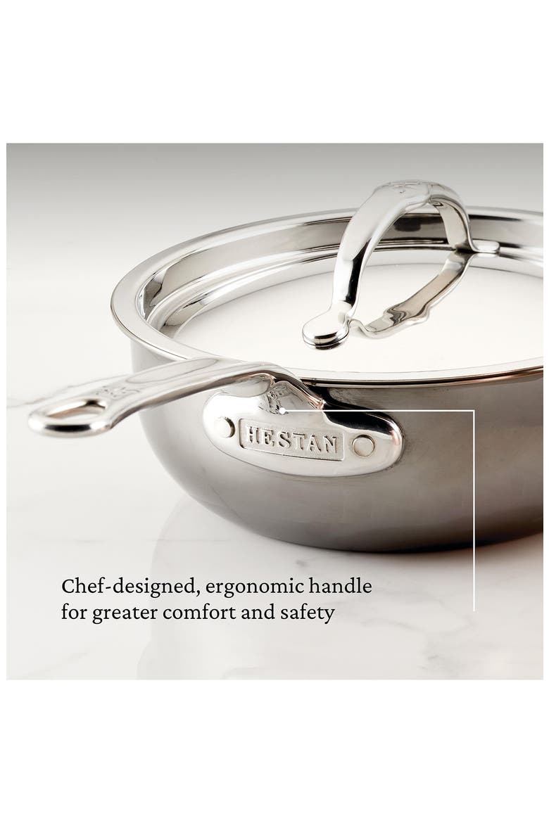 NanoBond® Molecular Titanium Stainless Steel 2-Quart Saucier Pan, Alternate, color, NO COLOR