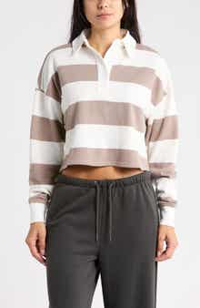 Alma Striped Rugby Polo