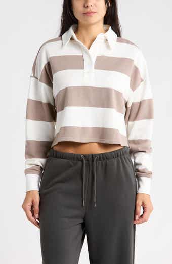 Alma Striped Rugby Polo