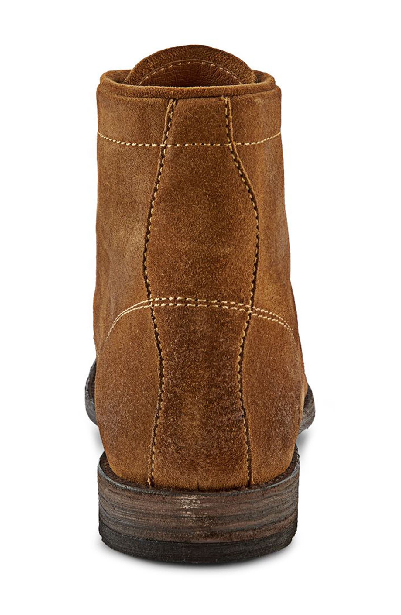 Frye Tyler Lace-Up Derby Boot, Alternate, color, Tan