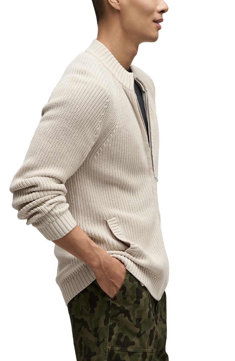 Barefoot Dreams<sup>®</sup> Sunbleach Zip Up Cardigan, Alternate, color, Sand Dune