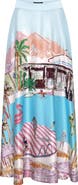 JRF Maxi Skirt - "Pink Flamingo Club"