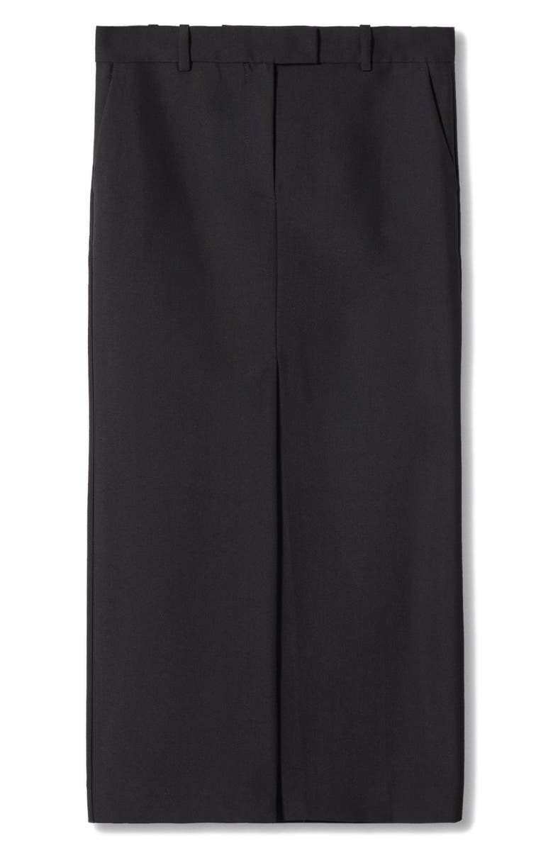 MANGO Wool Blend Pencil Skirt, Alternate, color, 