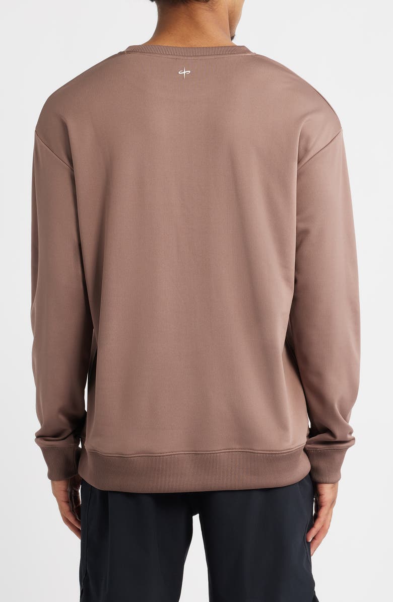 SANTO STUDIO Tempo Ciao Bella Comfort Crewneck Sweatshirt, Alternate, color, Espresso