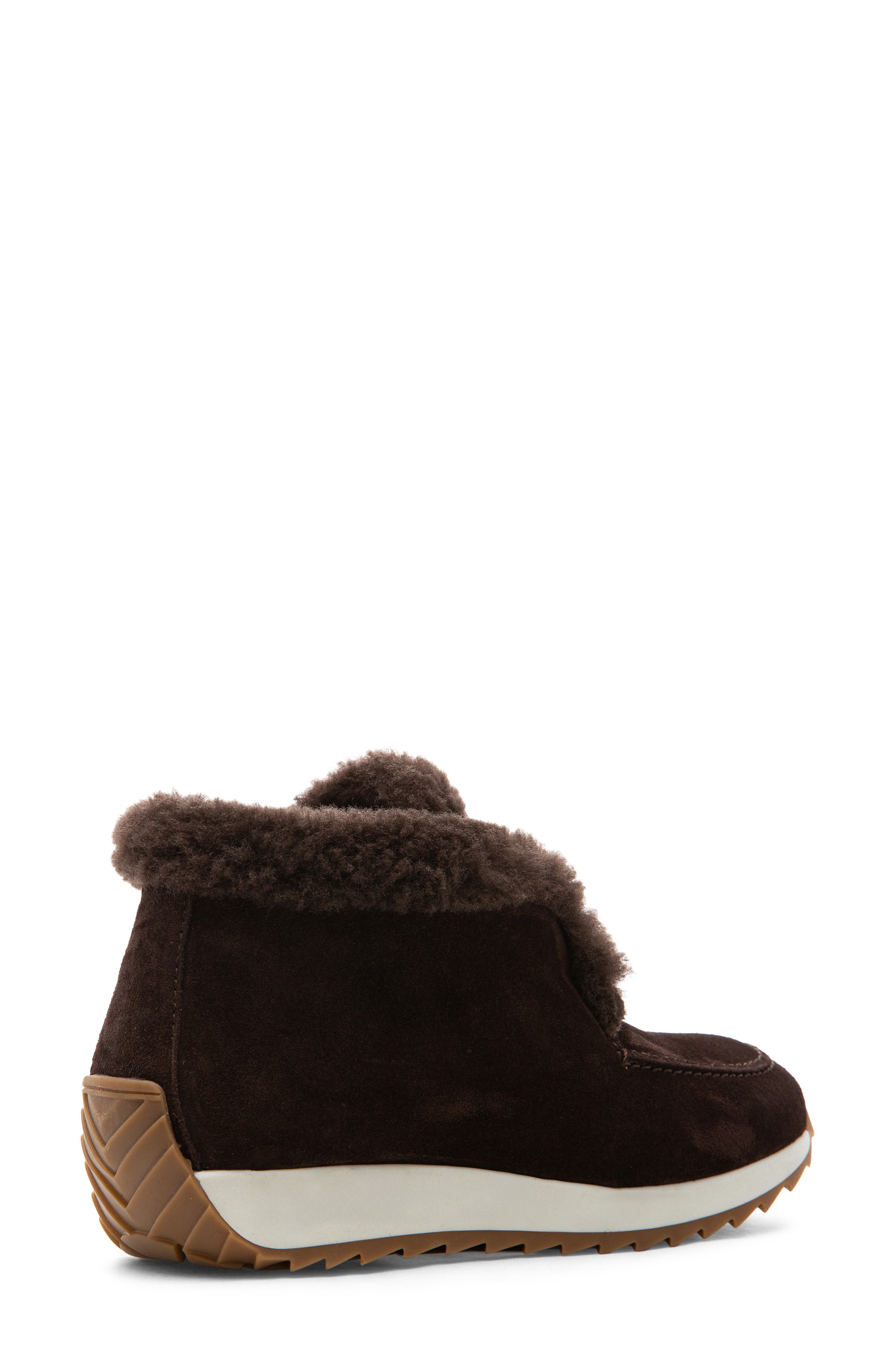Quebec Faux Fur Trim Bootie, Alternate, color, MOCHA