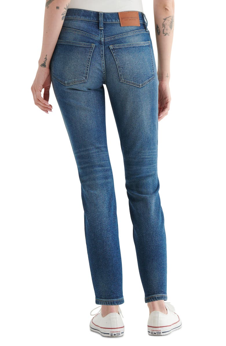 Lucky Brand Ava Skinny Jeans, Alternate, color, 