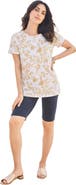 Roaman's Plus Size Cotton Ultimate Crewneck Tee
