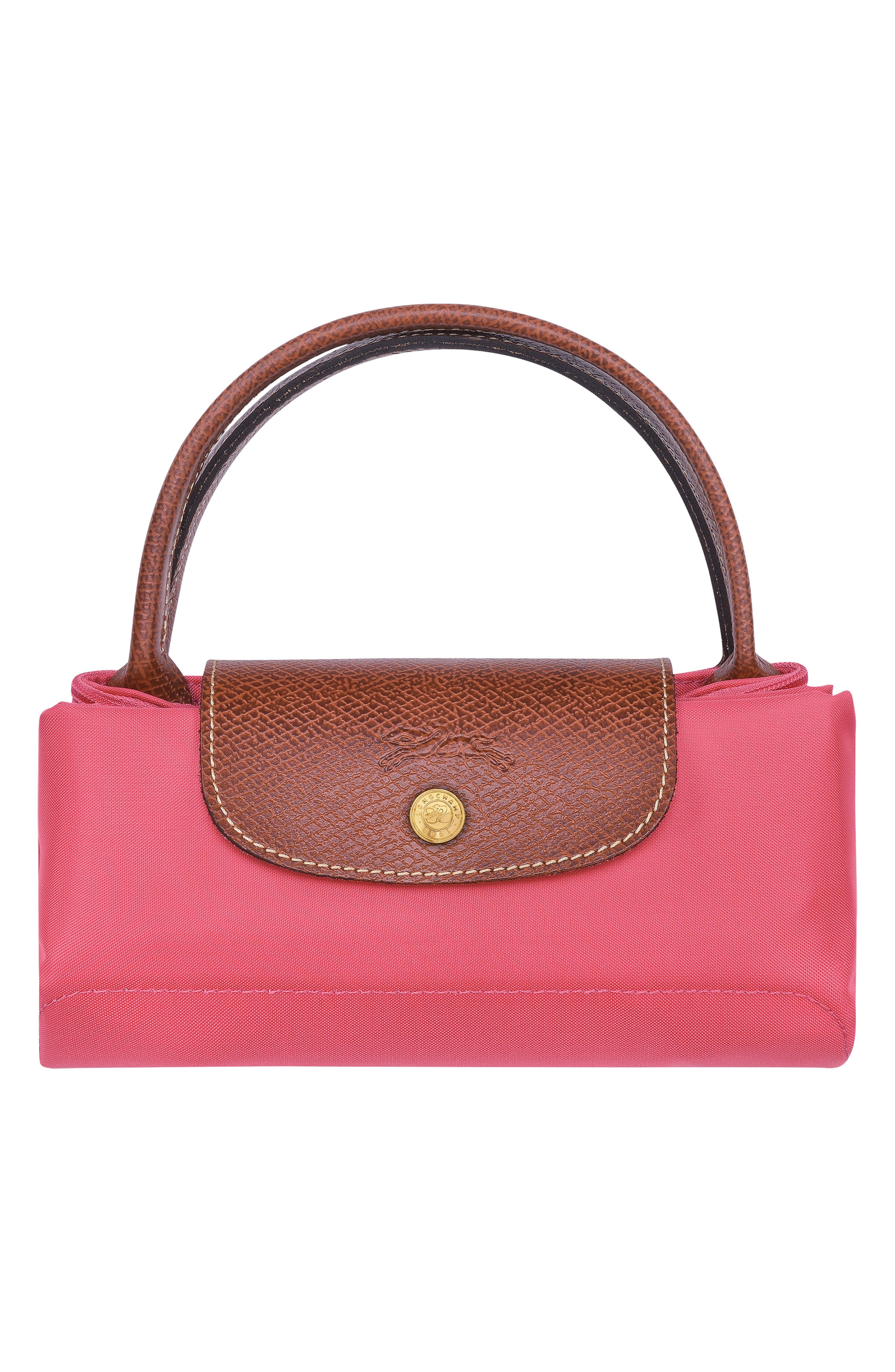 Longchamp Small Le Pliage Original Top Handle Bag, Alternate, color, Grenadine