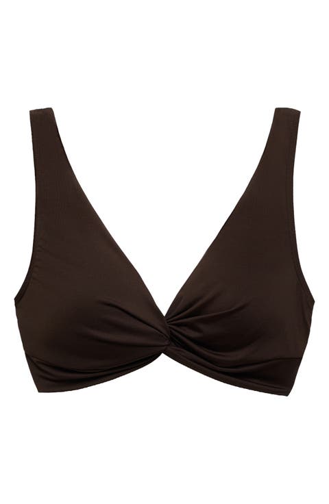 Twist Front Bikini Top (Regular & Plus)
