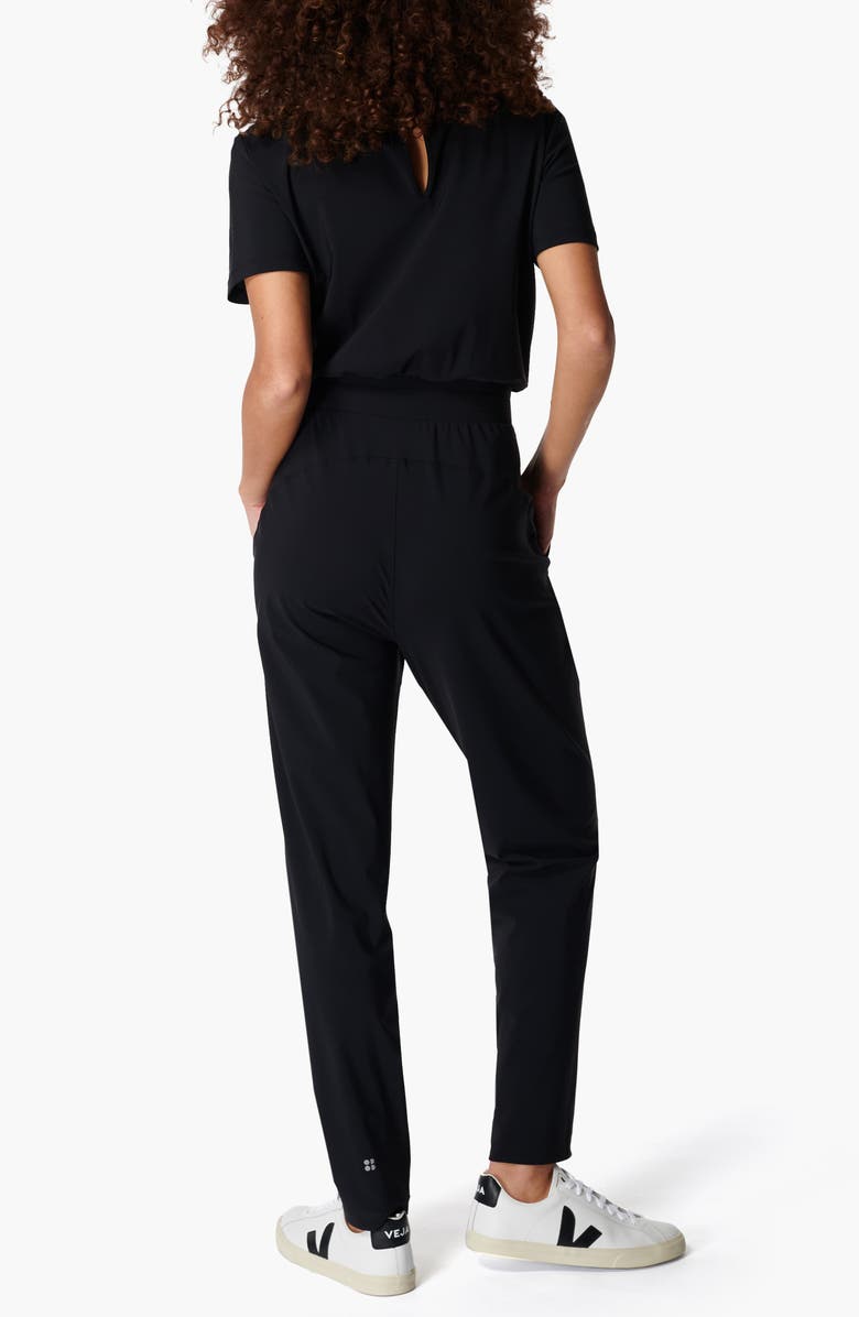 Sweaty Betty Explorer Jumpsuit, Alternate, color, Black