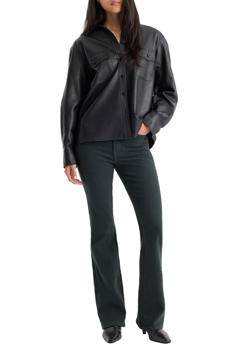 Good Classic High Waist Bootcut Jeans, Alternate, color, FOREST GREEN