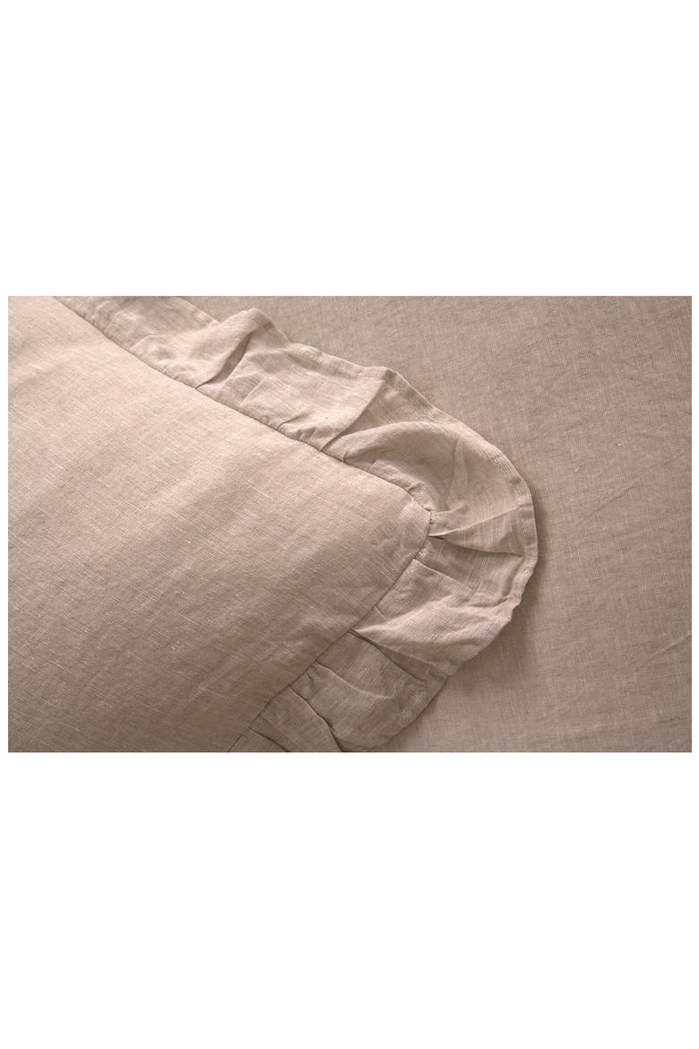 'Charlie' Euro Sham, Alternate, color, FLAX
