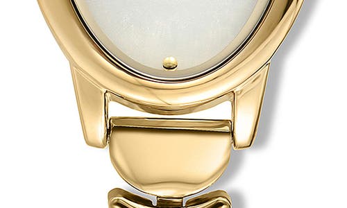 Ettika Oval Modern Bracelet Watch, 24mm X 31mm In Gold