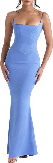 Olivette Corset Maxi Dress