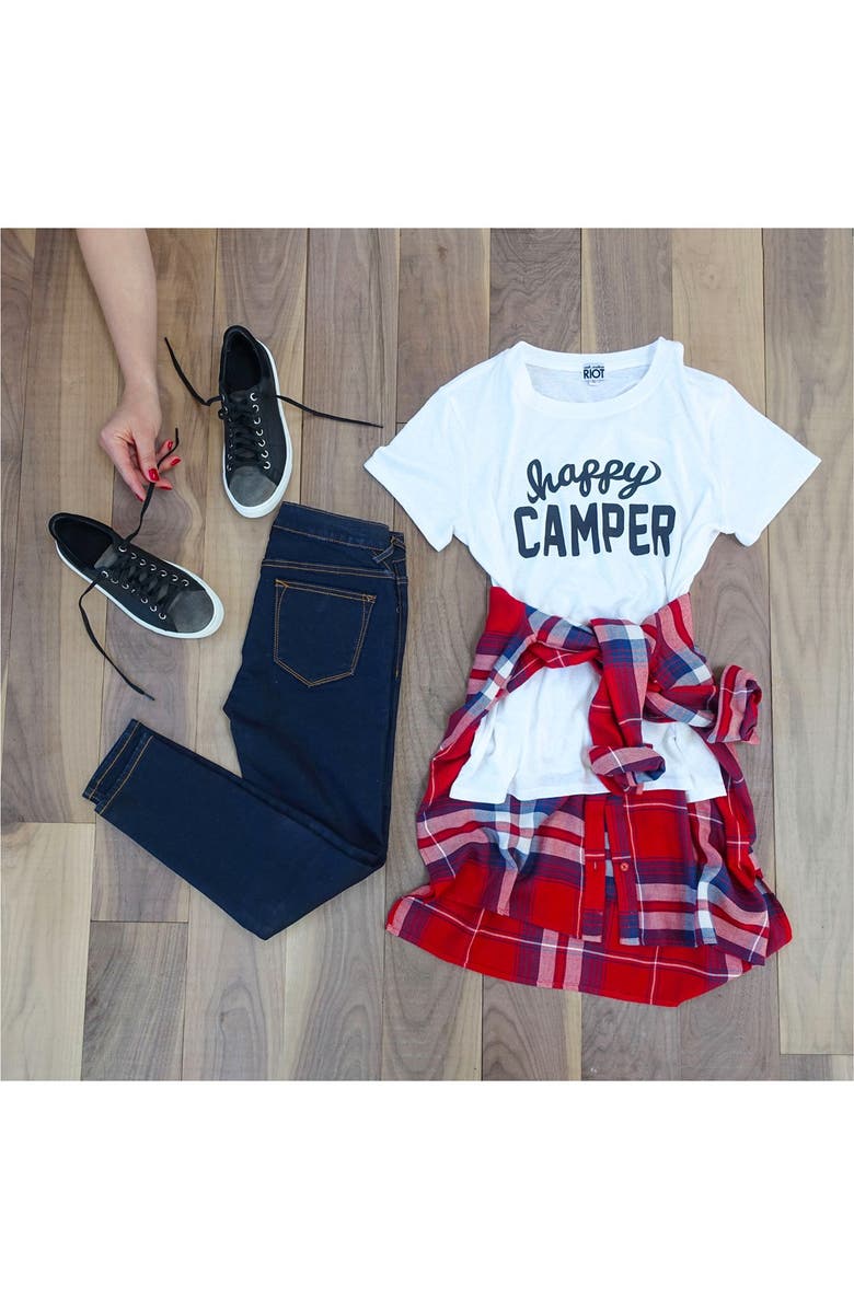 BP. Plaid Tunic Shirt, Main, color,