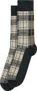 Barbour Blyth Plaid Cotton Blend Socks