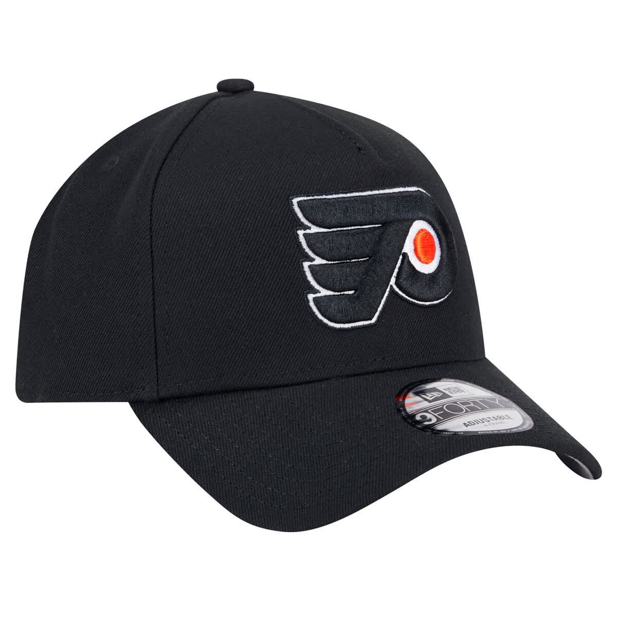 New Era Men's New Era Black Philadelphia Flyers Core A-Frame 9FORTY ...