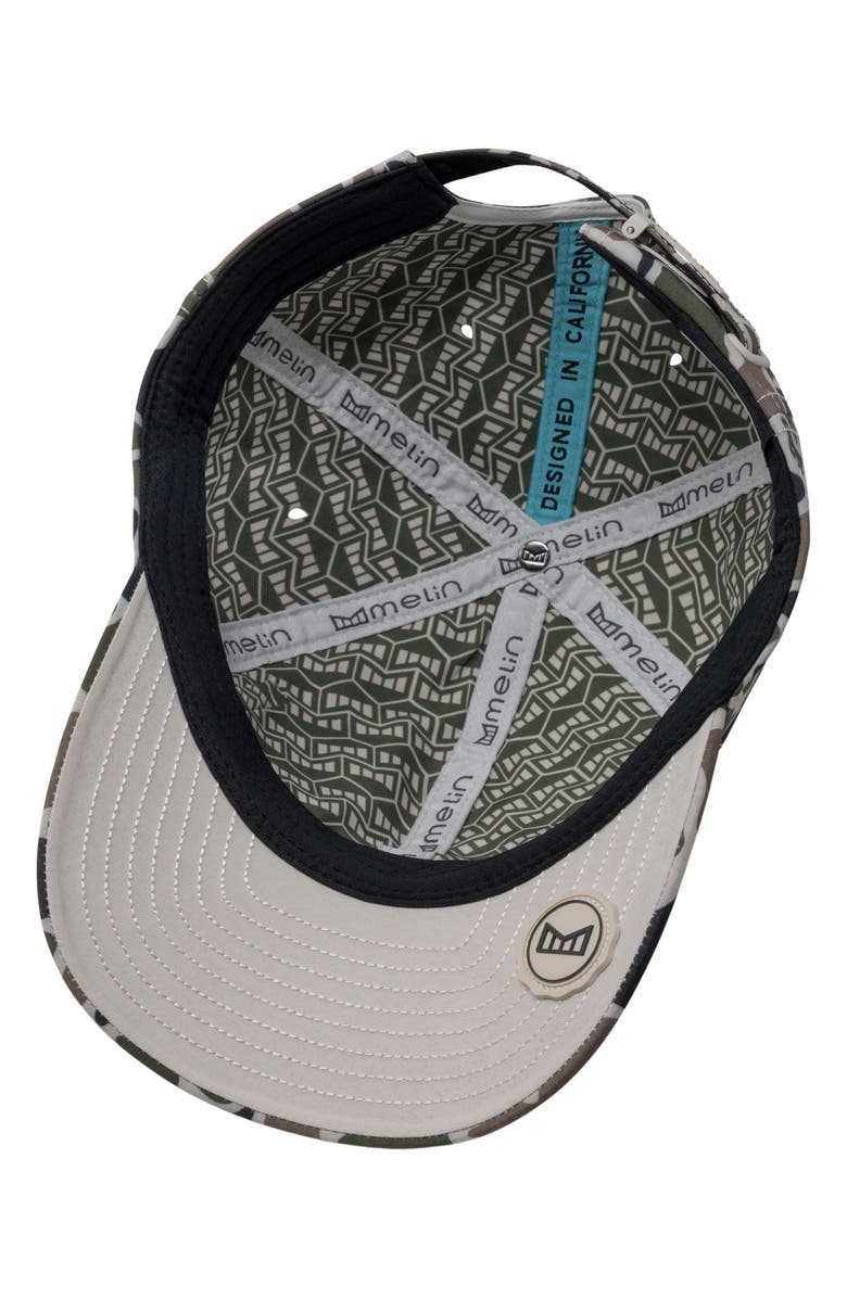 Melin The Legend Hydro Camo Performance Dad Hat, Alternate, color, Duck Camo