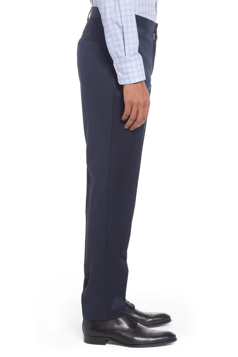 Genius Slim Fit Wool Suit Pants, Alternate, color, NAVY