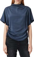 AllSaints Leslie Side Ruched Top