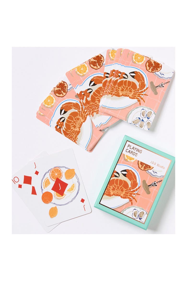 Playing Cards, Mediterranean Summer, Standard 54 Card Deck, Alternate, color, Multicolored