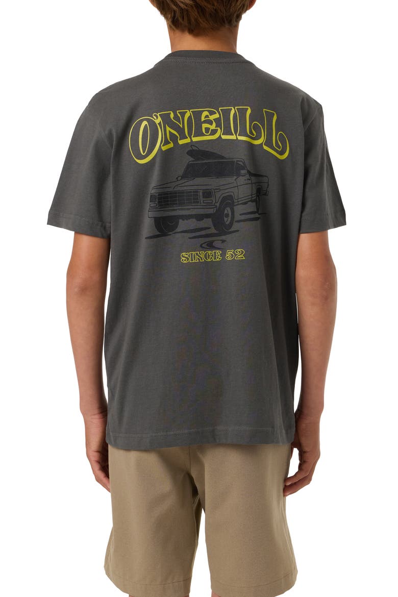 Kids' Daily Driver Cotton Graphic T-Shirt, Alternate, color, DARK SHADOW