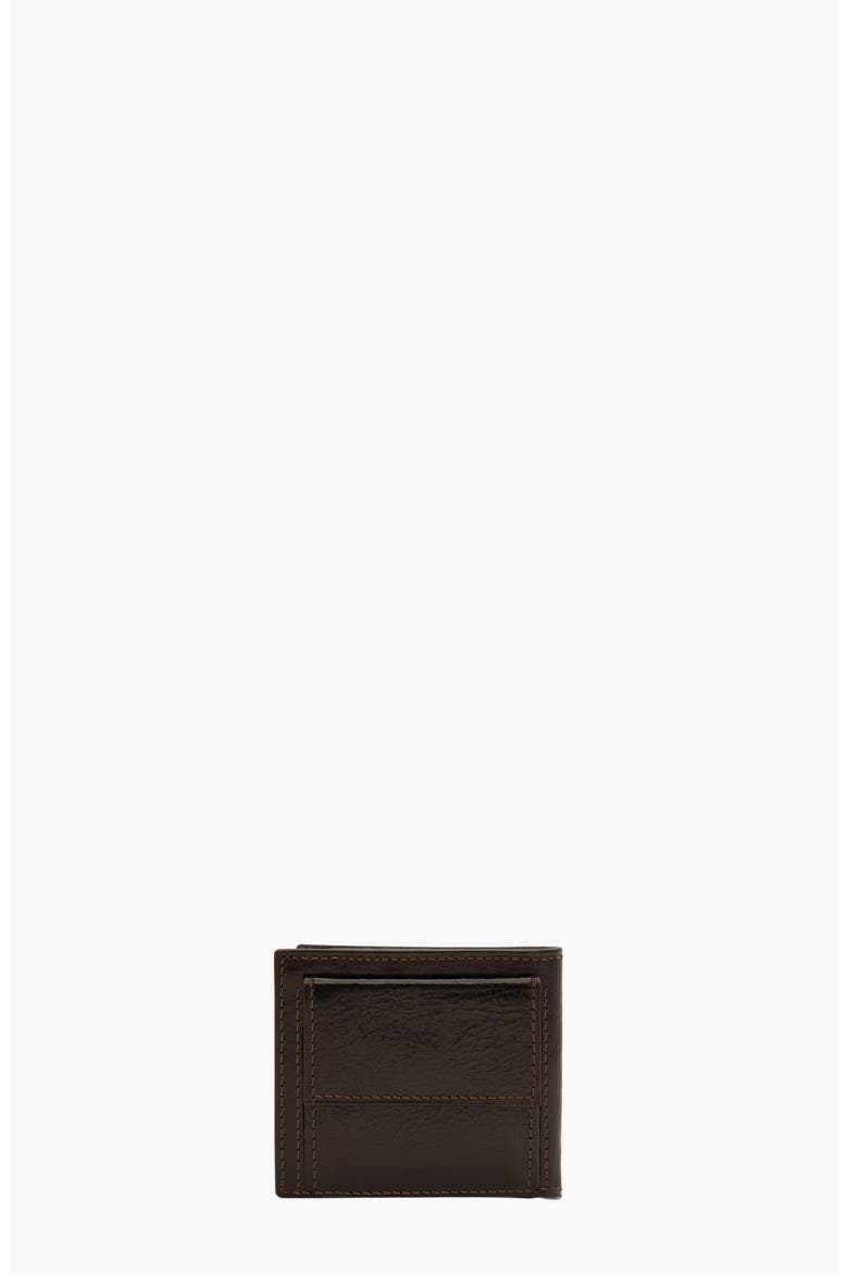 Gentleman Bifold Leather Wallet 572, Alternate, color, Brown