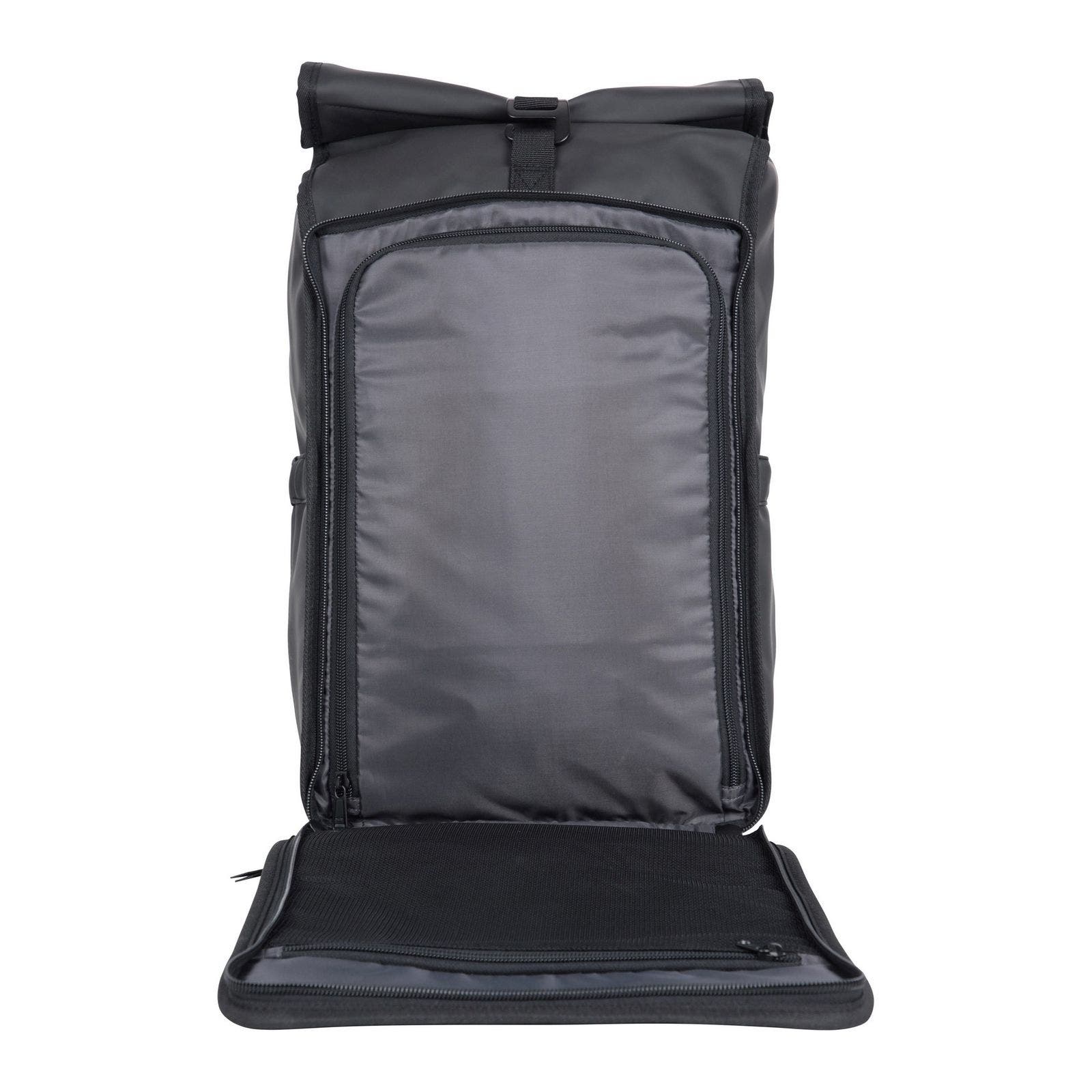 Commuter Roll Top 4.8gallon Knapsack, Alternate, color, Black