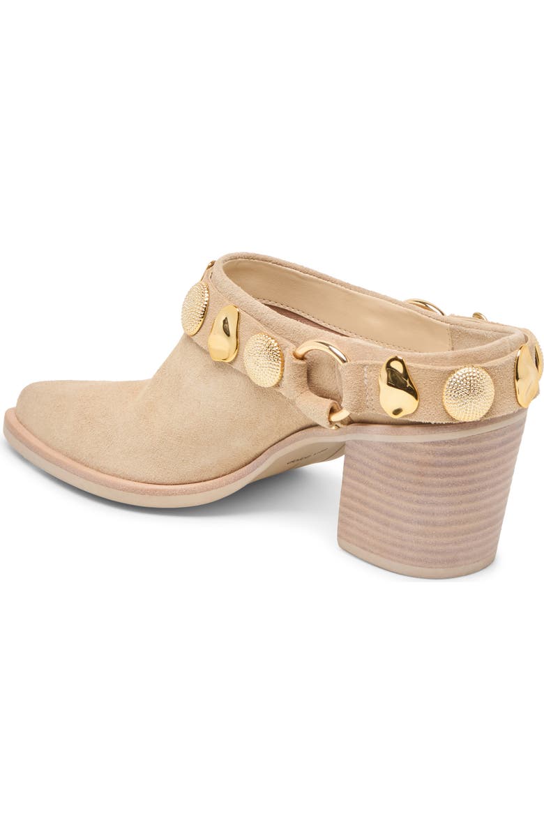 Dolce Vita Kanyon Studded Suede Mule, Alternate, color, Dune Suede
