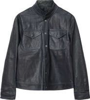 John Varvatos Reversible Leather Jacket