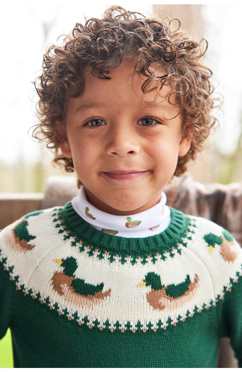 Little English Kids' Fair Isle Sweater, Alternate, color, 