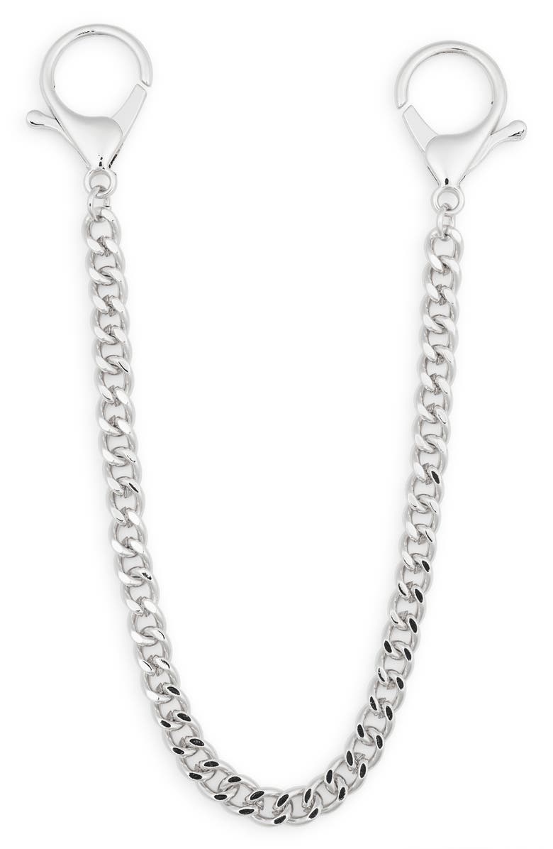 Leith Curb Chain Bag Charm, Main, color, 