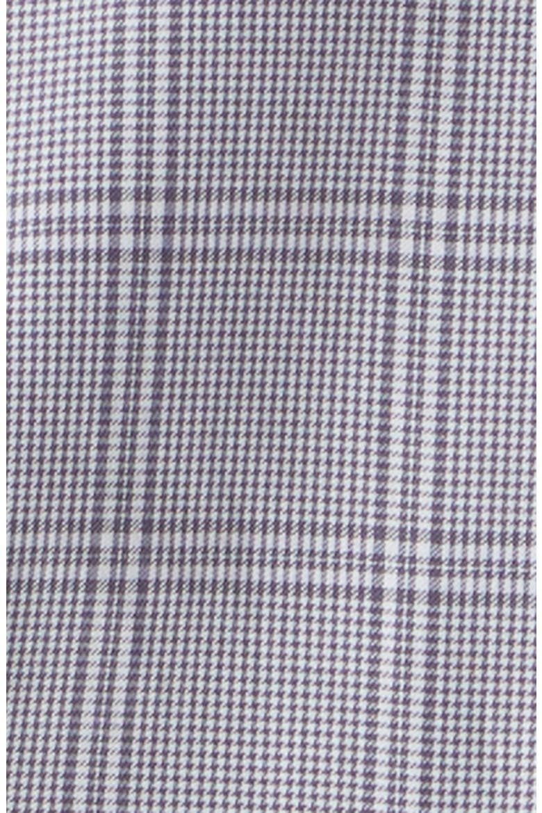 Sartorial Glencheck Button-Up Shirt, Alternate, color, GREY 01
