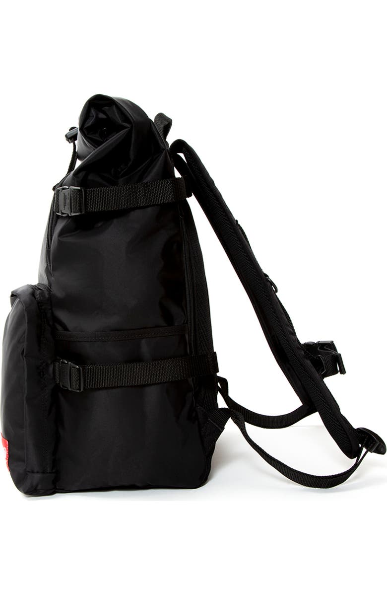 Manhattan Portage Flight Nylon Focus Backpack, Alternate, color, Black