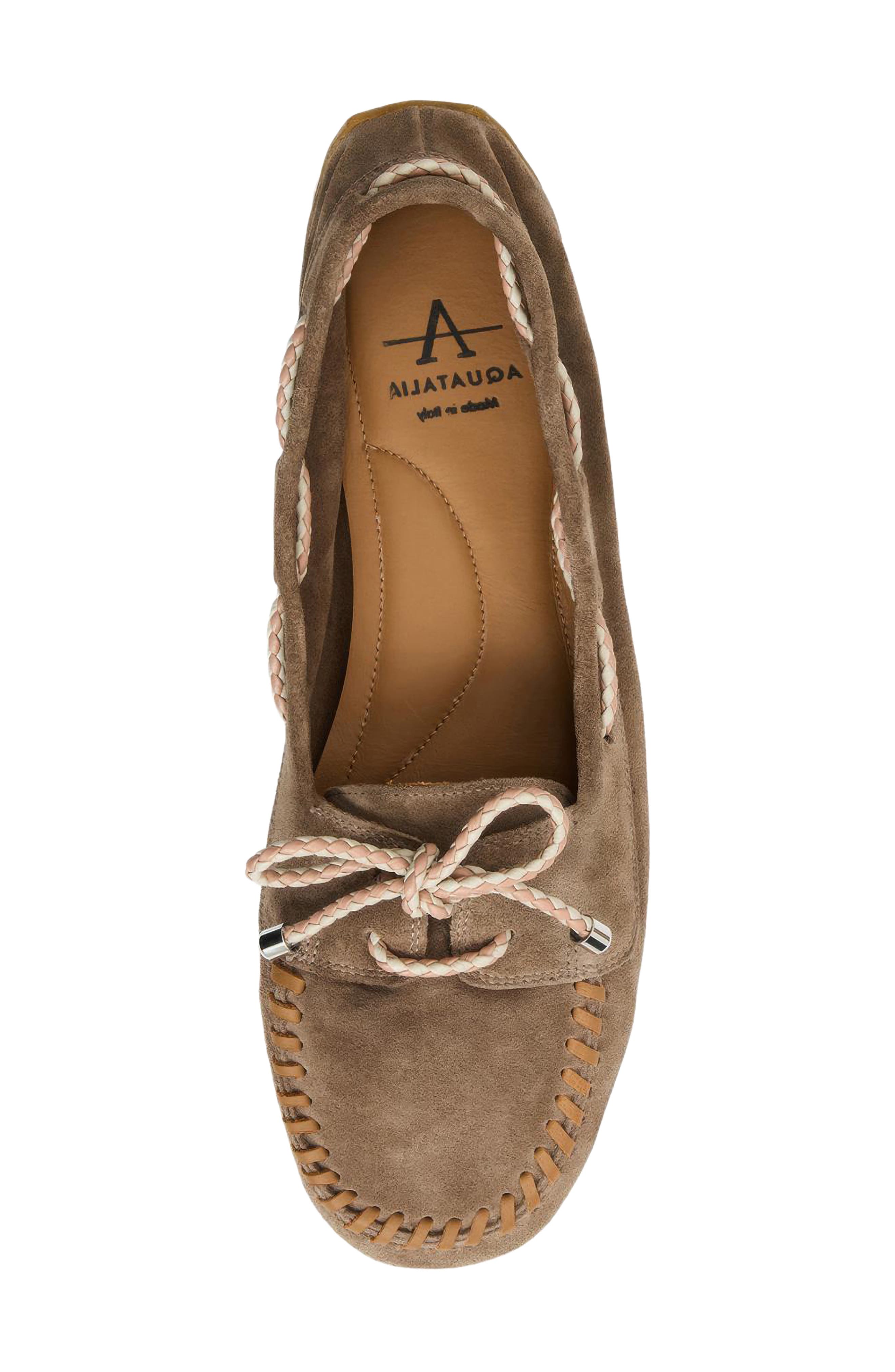 Qually Weatherproof Loafer, Alternate, color, TAUPE SUEDE