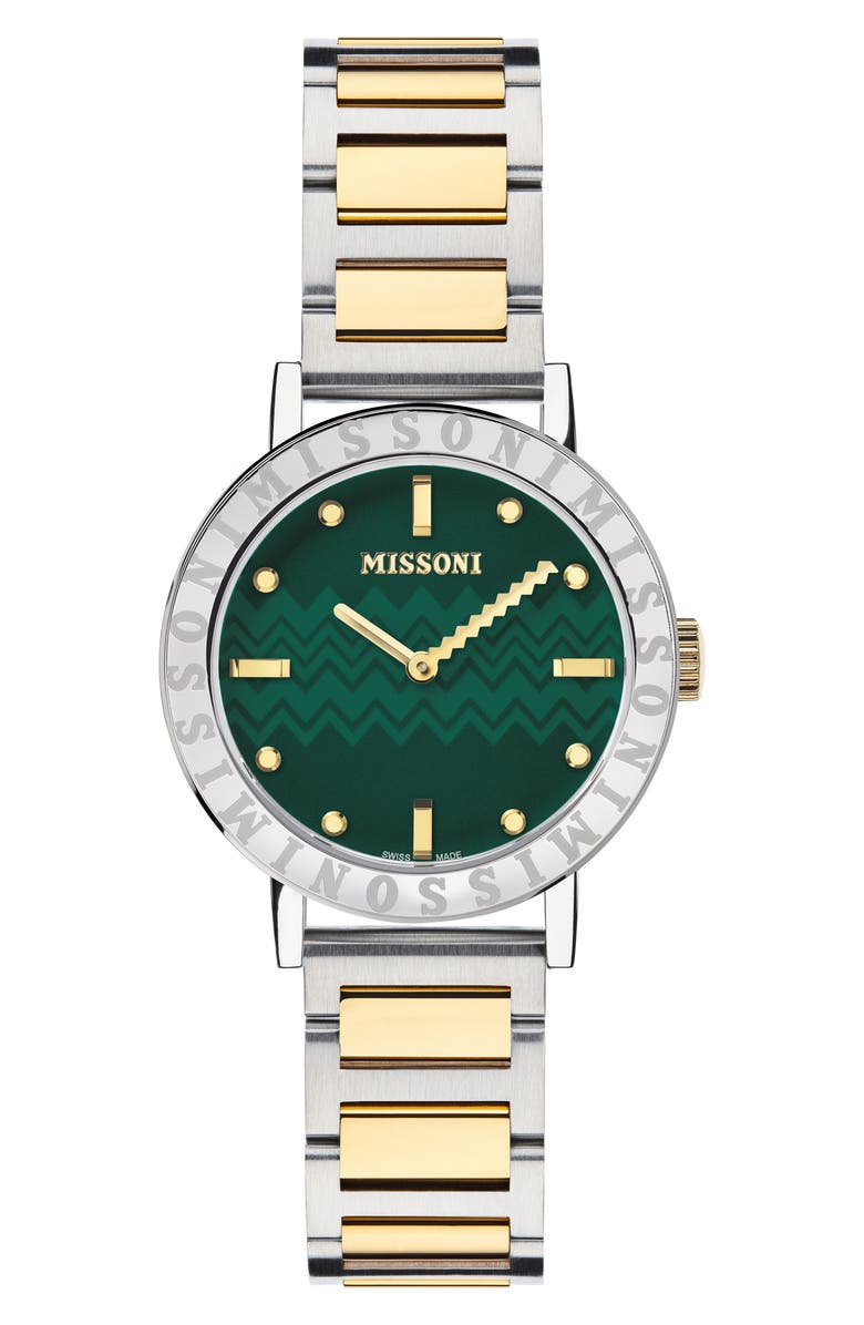 Missoni M2 Bracelet Watch, 34mm, Main, color,