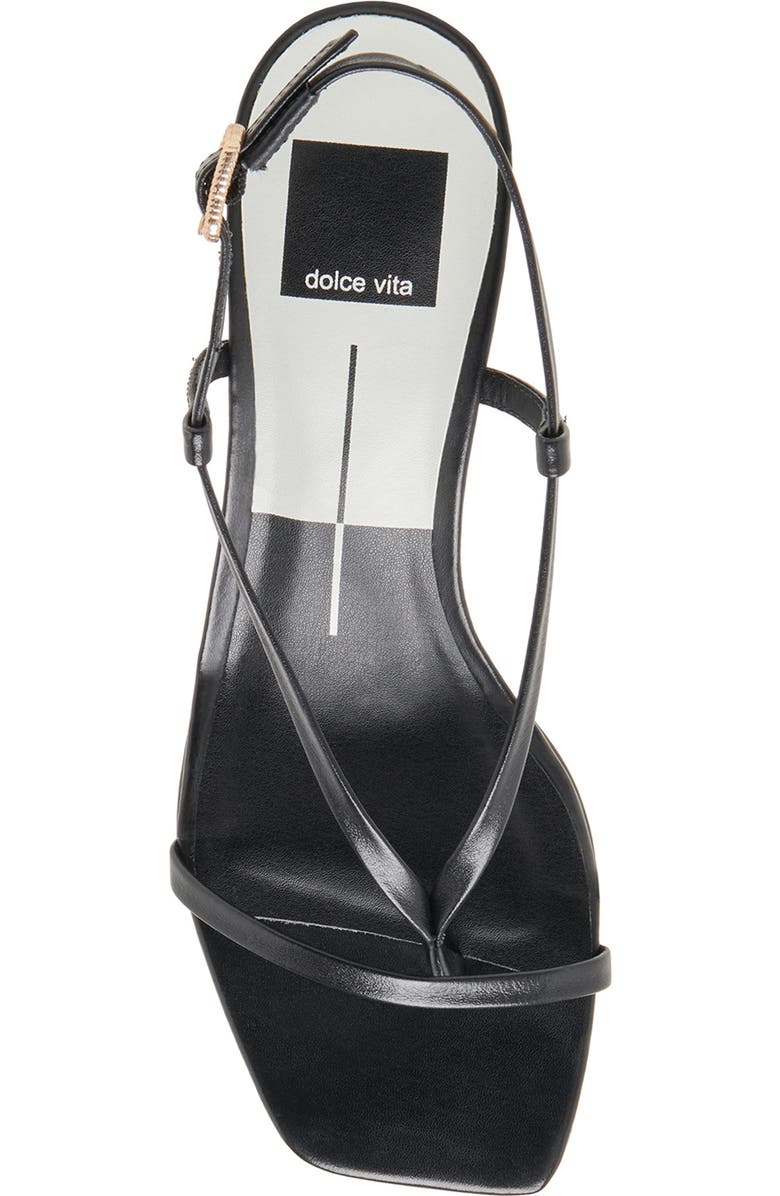 Dolce Vita Laury Strappy Sandal, Alternate, color, Black Leather