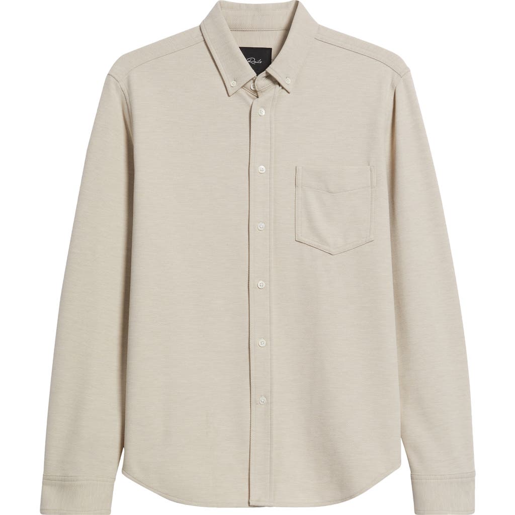 Rails Vincent Long Sleeve Button Down Shirt In Cashew In Cashew