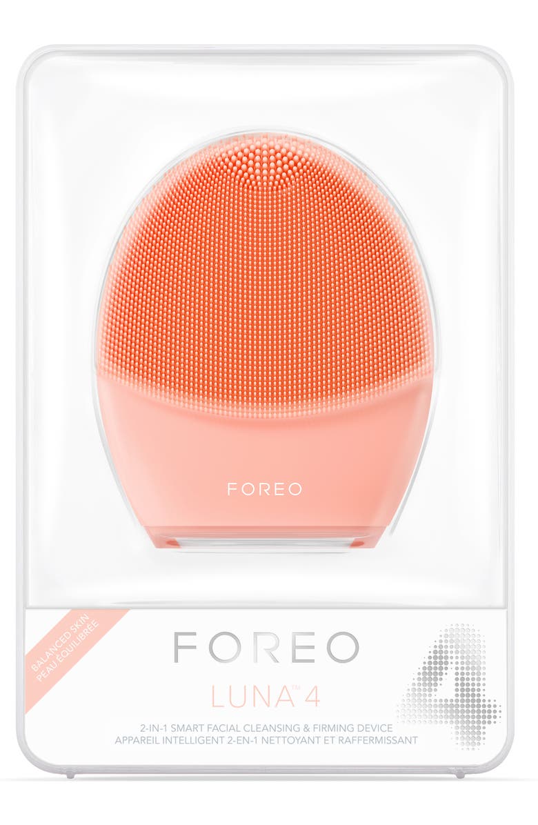 FOREO LUNA<sup>™</sup>4 Balanced Skin Facial Cleansing & Firming Device, Alternate, color, 