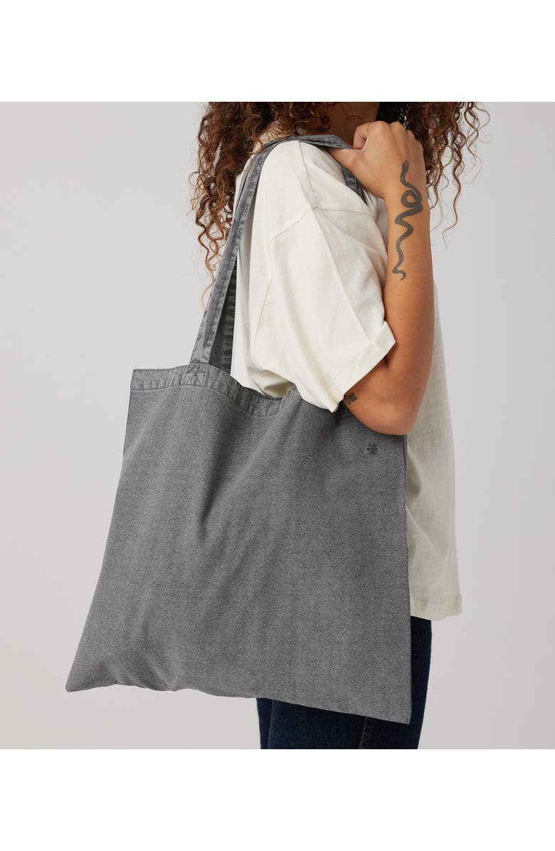Known Supply Pigment Dyed Tote Bag, Main, color, Charcoal