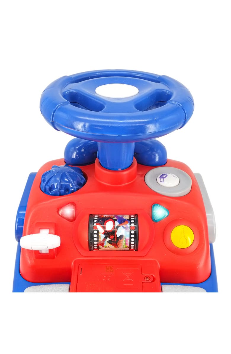 Kiddieland Amazing Spidey My First Activity Rideon W/ Lights & Sounds, Alternate, color, Multicolored