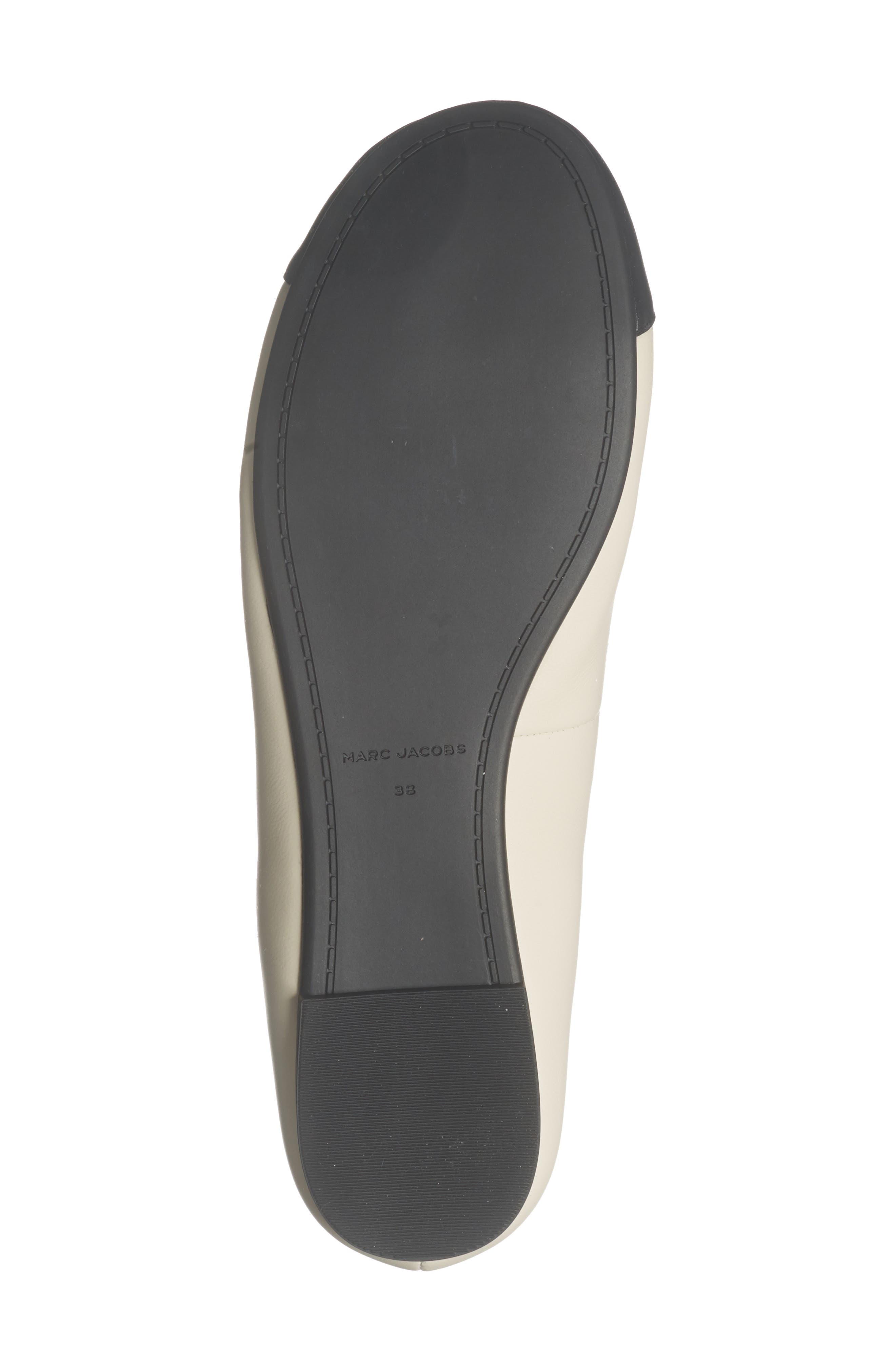 Marc Jacobs The Standard Supply Mary Jane Flat, Alternate, color, Marshmallow/Black