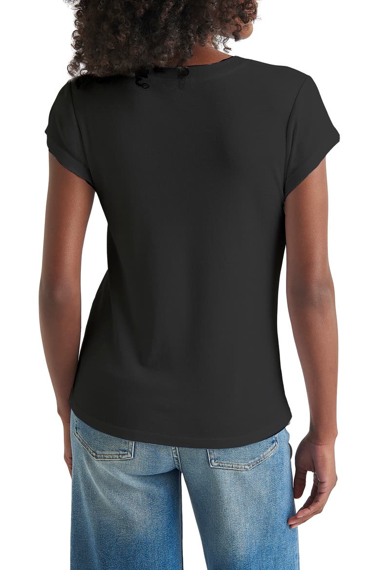 Faye Crewneck Tee, Alternate, color, BLACK