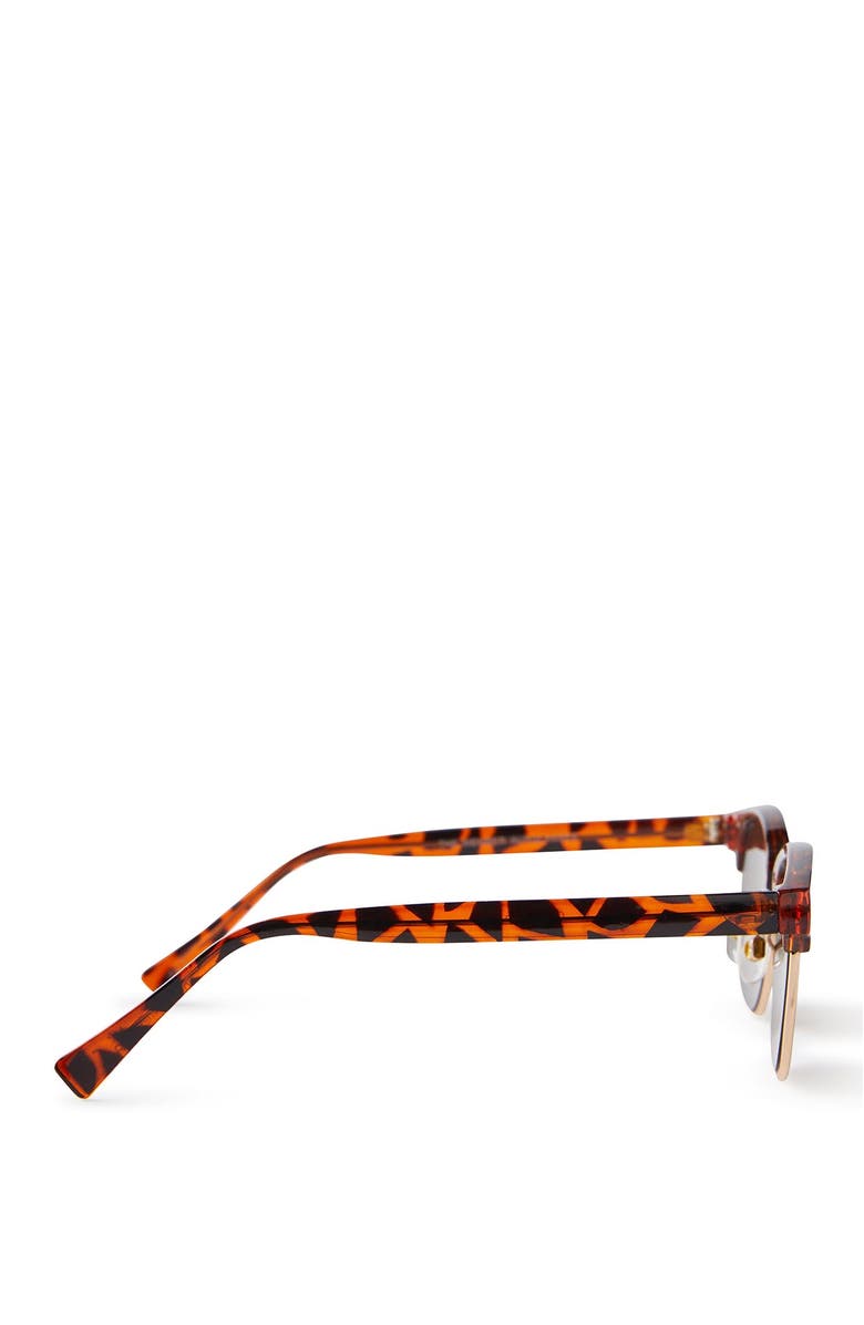 Cotton On Men's The Member Sunglasses, Alternate, color, Tort Brass Brown