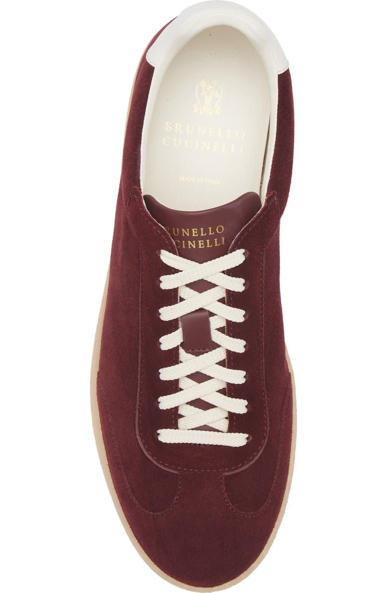 Brunello Cucinelli Low Top Sneaker, Alternate, color, Csb57 Brown