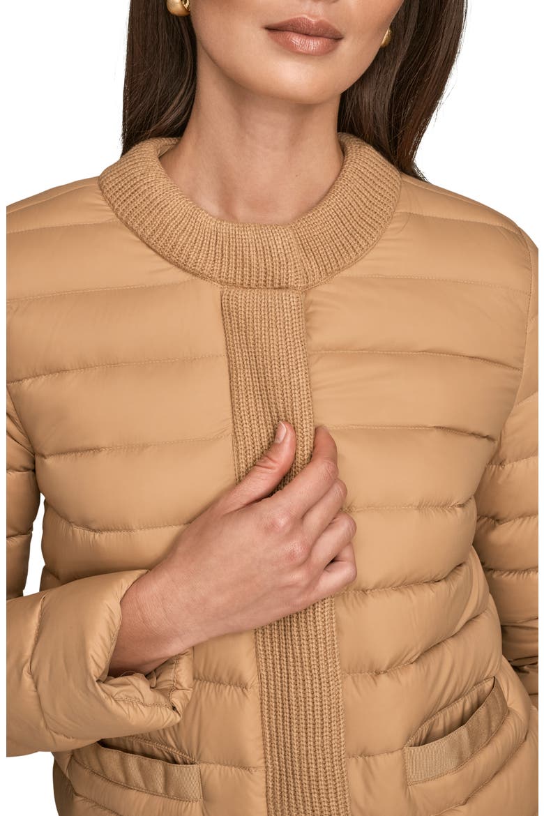 Nylon Down Jacket, Alternate, color, FAWN