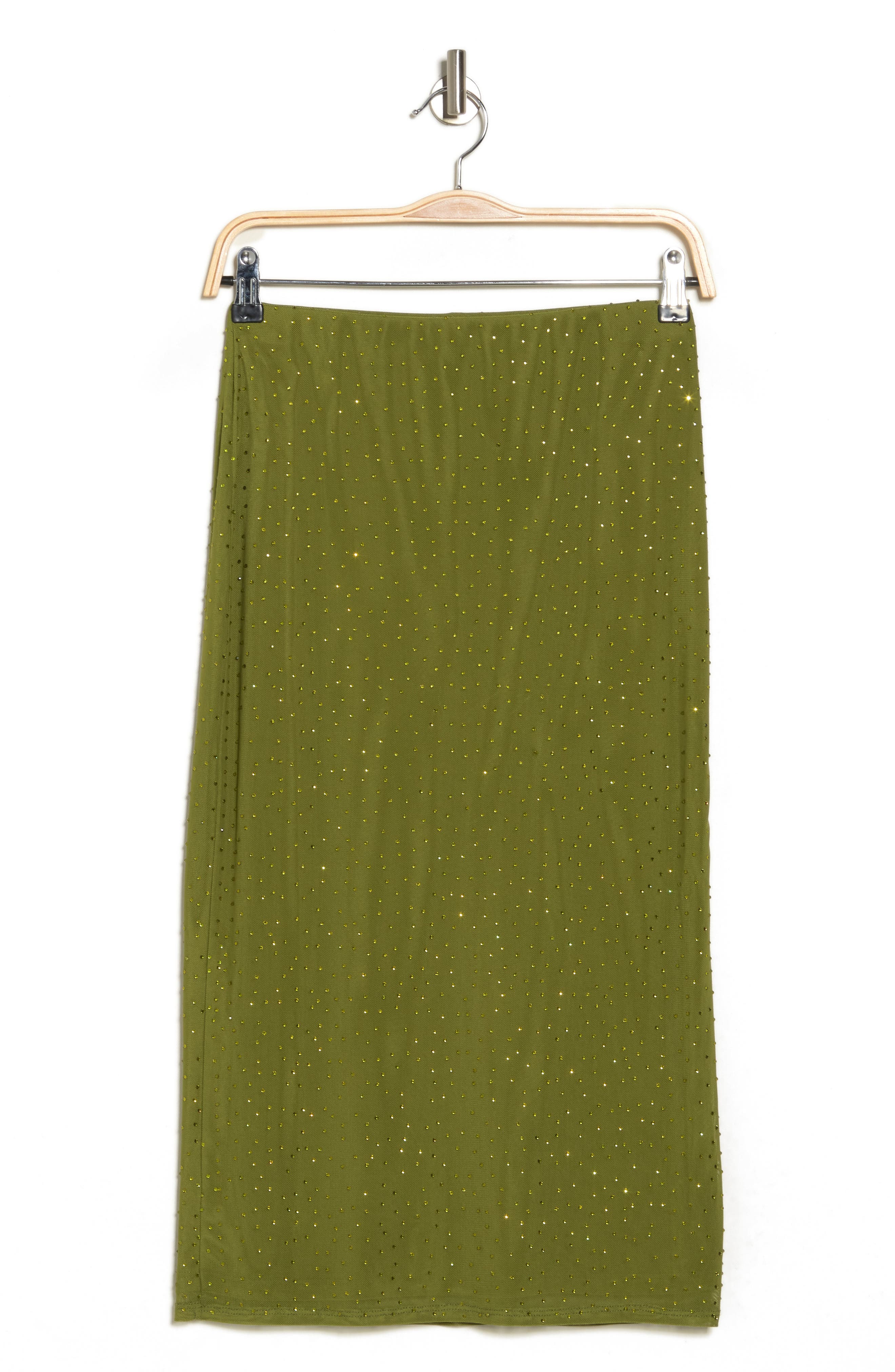 AFRM LOS ANGELES Lynch Rhinestone Midi Skirt (Women) | Nordstromrack